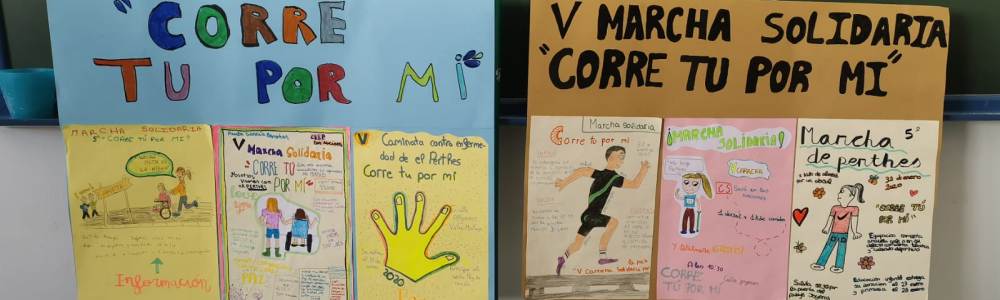 PROYECTO: "MARCHA SOLIDARIA, CORRE TU POR MI"