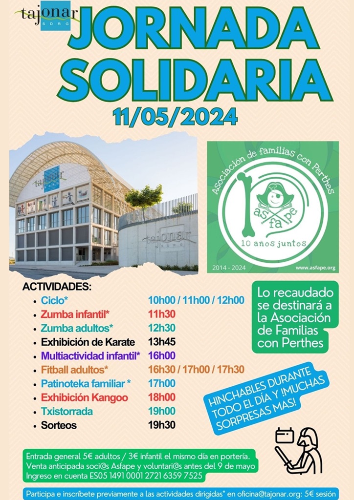 Jornada solidaria ASFAPE - Tajonar
