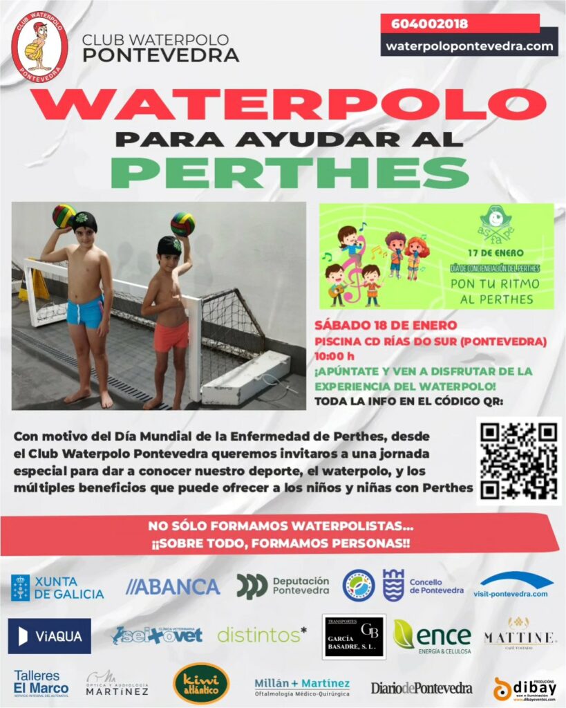 waterpolo para ayudar al perthes