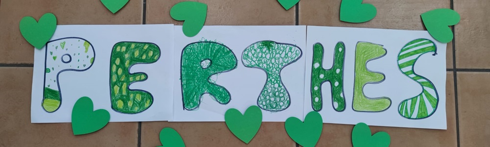 Cartel Perthes realizado en el colegio Charco del Pino de Tenerife