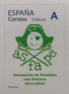 sello conmemorativo de ASFAPE