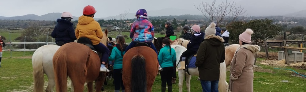 Paseo a caballo ASFAPE - Madrid