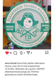 Txosna solidaria en Amurrio en favor de ASFAPE