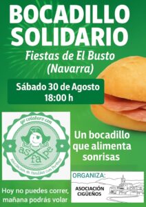 Bocadillo solidario en favor de la enfermedadde Perthes y ASFAPE