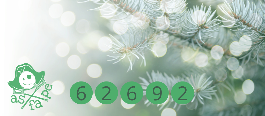 LOTERIA DE NAVIDAD DE ASFAPE por la enfermedad de Perthes