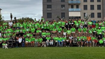 Marcha solidaria por la enfermedad de Perthes en León