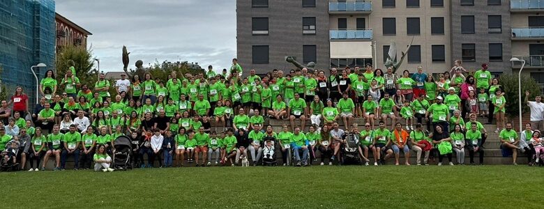 Marcha solidaria por la enfermedad de Perthes en León