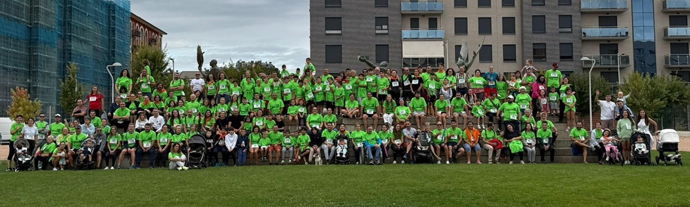 Marcha solidaria por la enfermedad de Perthes en León