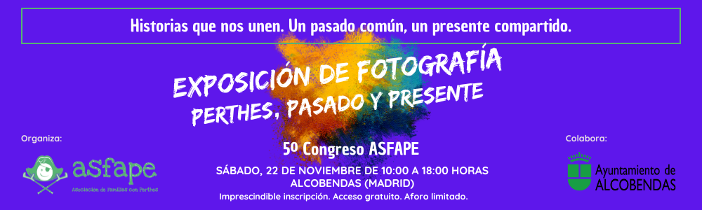 Congreso ASFAPE 2025 - exposición de fotografía