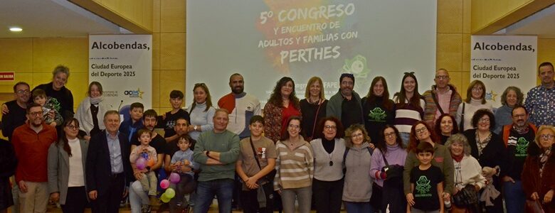 V Congreso ASFAPE sobre enfermedad de Perthes. Foto de grupo.