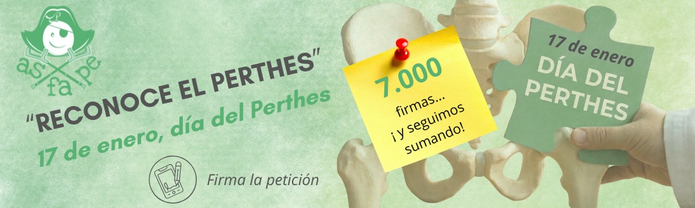 Firmas por el día nacional del Perthes