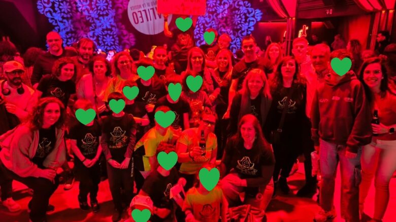 ASFAPE en el concierto de Polo Nandez en Madrid