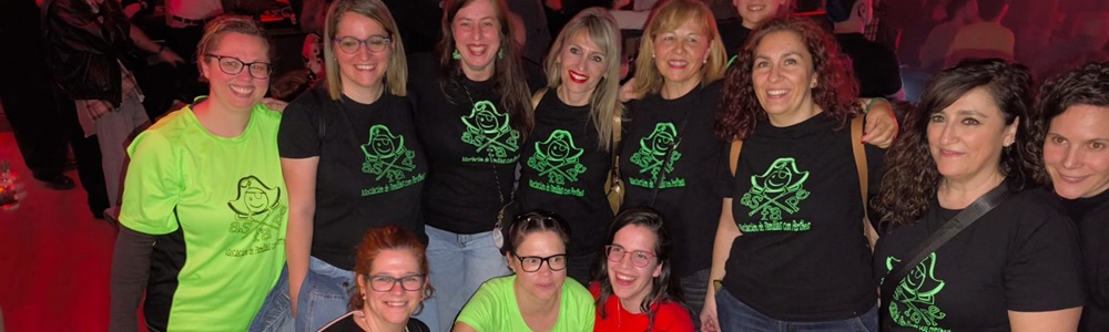 Madres de ASFAPE en el concierto de Polo Nandez en Madrid - marzo 2026