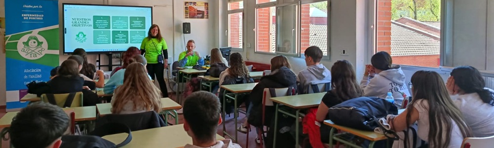 Perthes en el Instituto Vega del Jarama en San Fernando de Henares