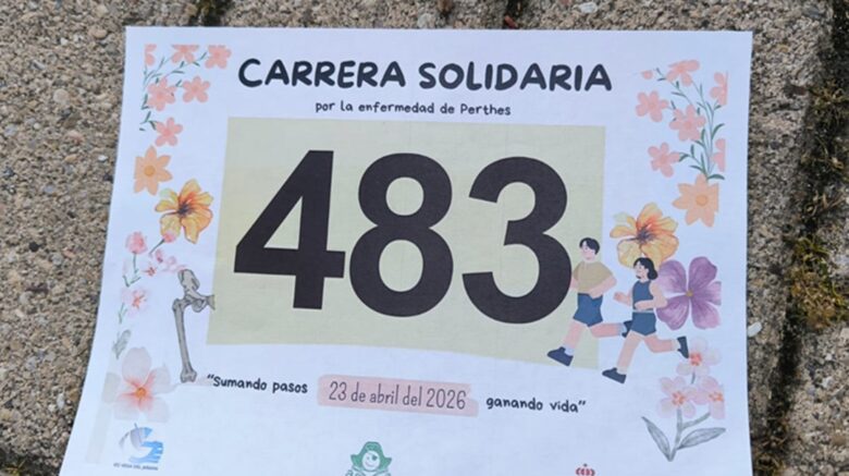23 de abril de 2026, carrera solidaria por el Perthes