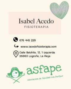 ASFAPE - ISABEL ACEDO FISIOTERAPIA