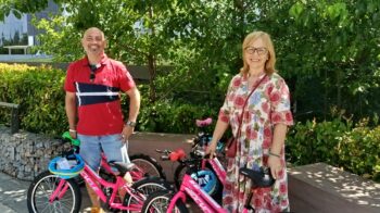 Donación de bicicletas a ASFAPE