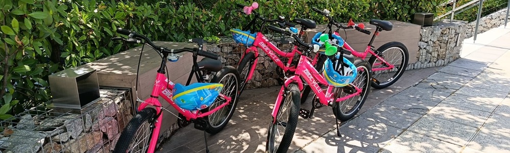 Bicicletas donadas para el campamento ASFAPE