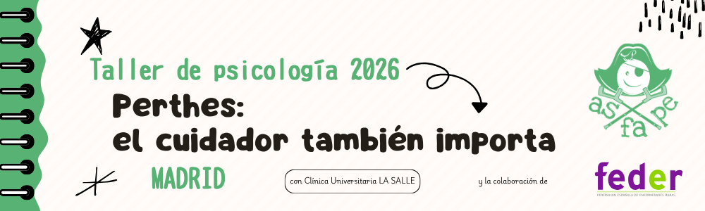 Taller de psicologia para Perthes 2026 Madrid